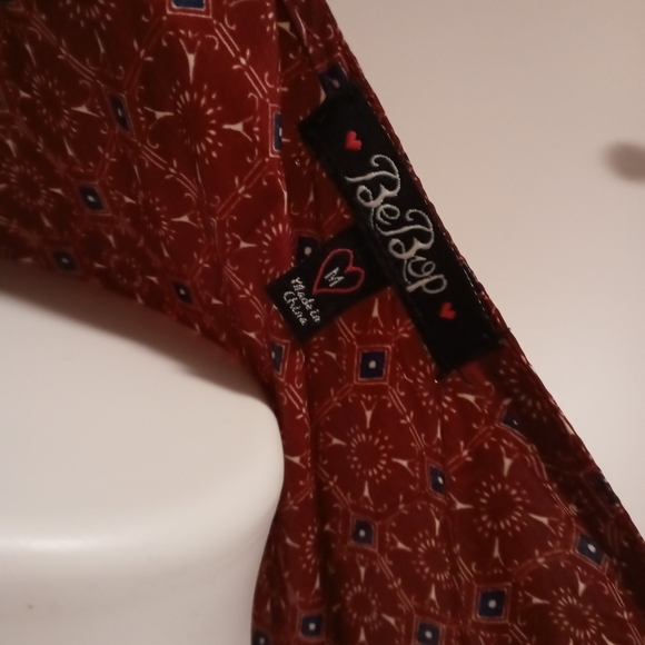 BeBop red and black midi dress - Picture 2 of 3